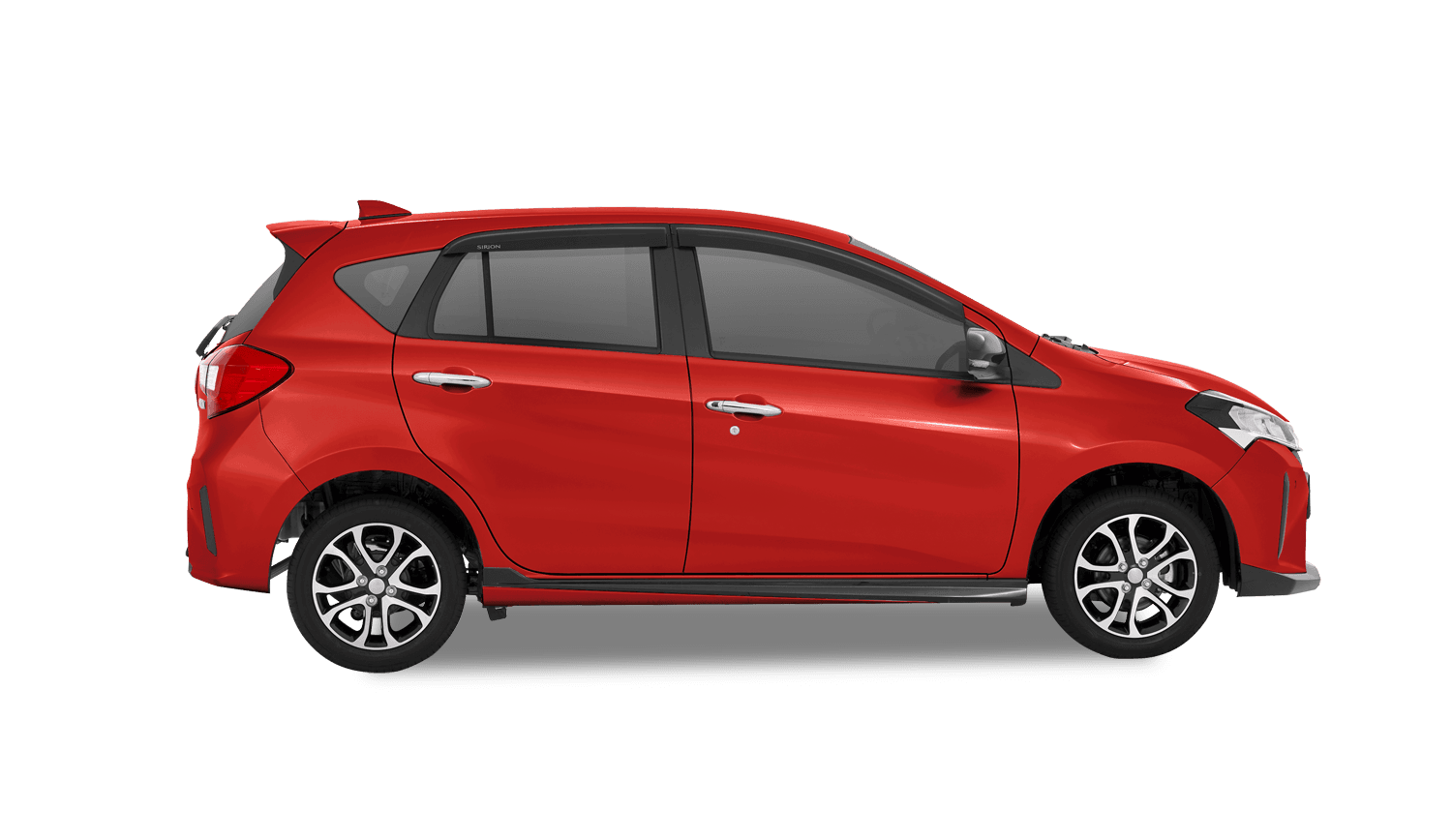 Daihatsu Sigra - mica red